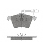 SCT Germany - SP402 - Тормозные колодки (комплект 4 шт.) sp 402